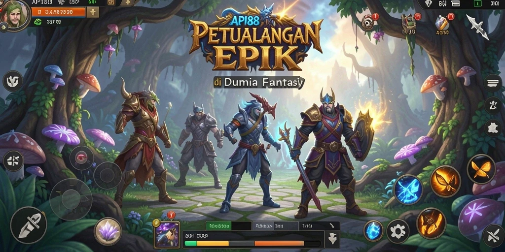 Screenshot gameplay API88 menampilkan petualangan RPG yang seru.