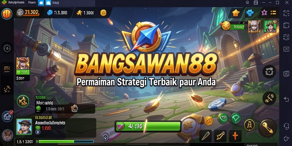 Tangkapan layar utama BANGSAWAN88 menampilkan pertarungan strategi yang mendebarkan.