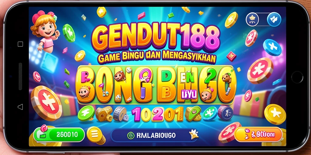 Tampilan gameplay seru dalam GENDUT188 saat bermain Bingo.