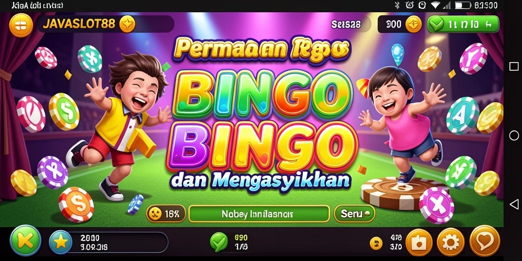 Tampilan gameplay Bingo yang menyenangkan di JAVASLOT88.