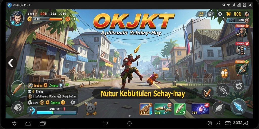 Tampilan antarmuka aplikasi OKJKT yang memudahkan pengguna.